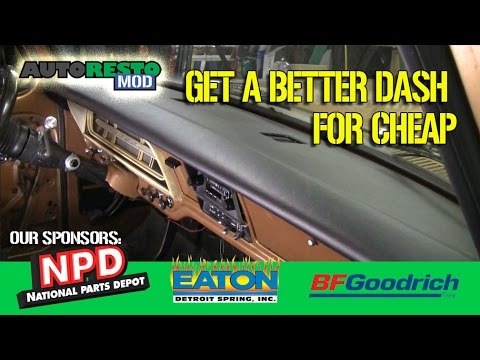 How To Install a Dash Top Dash Cap 295 Autorestomod
