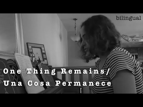 Una Cosa Permanece video