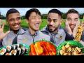 Wolves Players try Korean Street Food for the first time!! Ft. Hwang Hee Chan