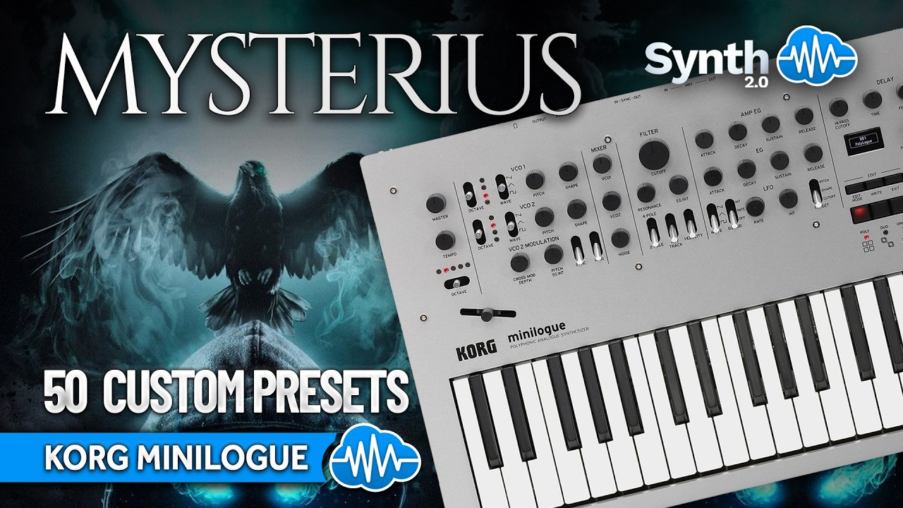 MSD010 - Mysterius - Korg Minilogue XD ( 50 presets ) - Video Preview 1