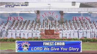 Download Lagu JMCIM | LORD We Give You Glory | Finest Choir | July 23, 2023 Thumbnail