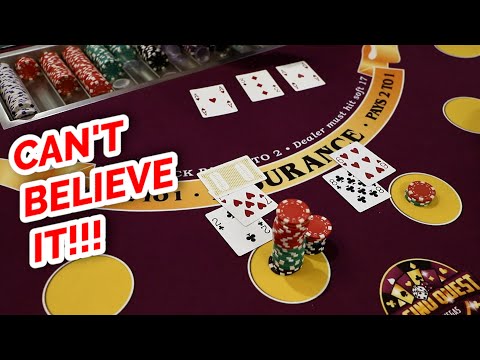 From $10 to $6,000 in less than 10 Minutes - EASIEST BLACKJACK GAME - YouTube