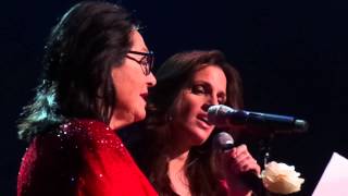 Nana Mouskouri & Lenou . Happy Birthday Tour. Ostende , 02/03/2014 Belgium