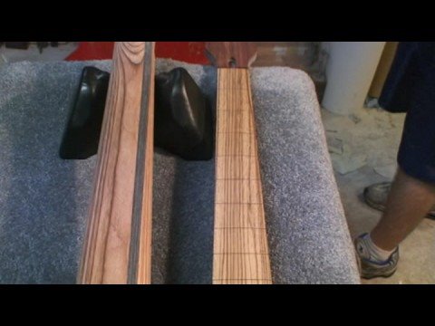 Radiusing Brent-Anthony Johnson's Fretboard 4of4
