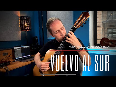 Vuelvo al sur (Astor Piazzolla arr. Gary Ryan) | Damien Kelly (Classical Guitar)