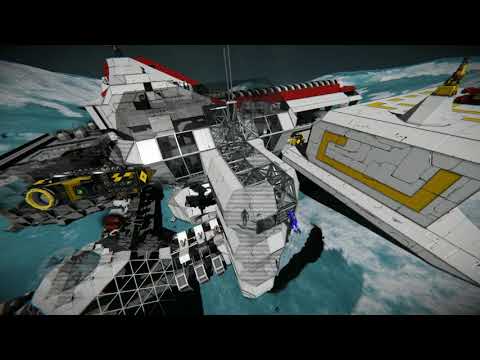 Space Engineers - Multiplayer Video Competition Entry "Attack of Drones From Mars"