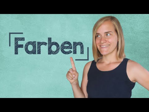 Learn colors in German - A1 [with Jenny]