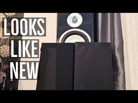 How to replace OLD speaker grill cloth DIY