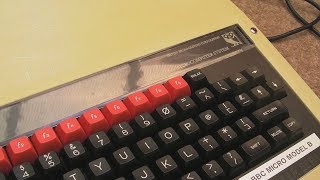 Acorn BBC Micro Model B Multiple Repairs Part 2 (Case, Missing Colour, EPROM Games, LED, Audio Out)