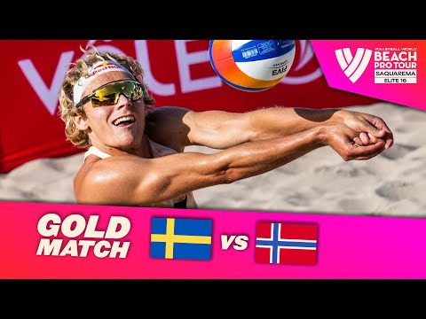 Åhman/Hellvig vs. Mol, A./Sørum, C. - Gold Match Highlights | Saquarema 2025 #BeachProTour