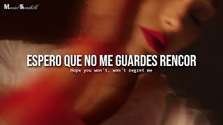 • don't wanna break up again - Ariana Grande || Letra en Español & Inglés | HD