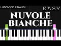 Ludovico Einaudi - Nuvole Bianche | EASY Piano Tutorial