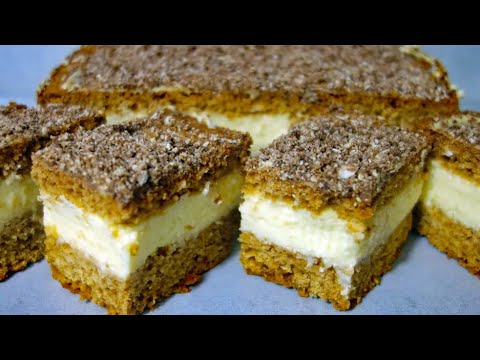 Ciasto „Smak Dzieciństwa”  – luksusowy smak za grosze! Najlepszy krem do ciasta! Tanie i proste!