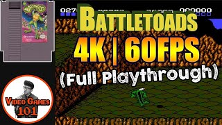 Battletoads Playthrough | 4K 60FPS | Video Games 101