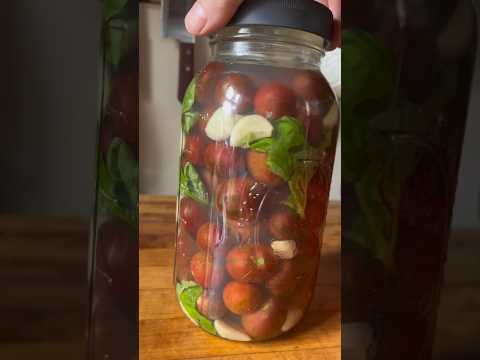 Fermented Tomatoes Will Blow Your Mind!! - #garden #fermentation #growyourownfood
