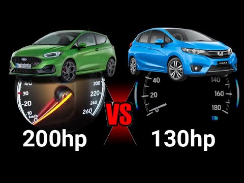 Hot Hatch vs. Practical Hatch: Fit vs. Fiesta Drag Race Showdown