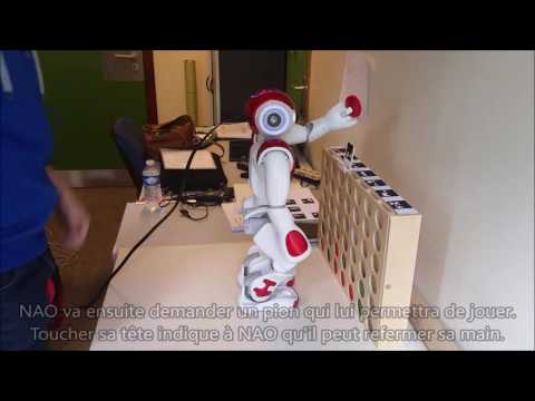Connect4NAO: NAO Robot plays Connect 4
