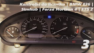 Jak podłączyć kierunkowskazy i inne kontrolki do licznika BMW ? Poradnik cz 3 | Simhub | ETS2 | FH4