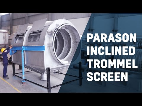 Inclined Trommel Screen Operation