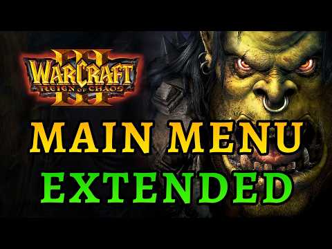 Warcraft 3: Reign of Chaos - Main Menu Theme 30 Minutes
