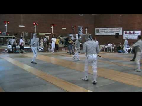 Campionati Italiani Master di scherma 2009 - Lanciotti vs. Busetti