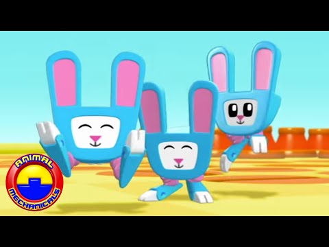 Animal Mechanicals: The Animal Mechanicals visit Bunny Boomer Island | Cartoons for Kids