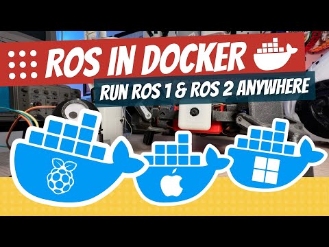 YouTube Thumbnail for How to install ROS in Docker, on Raspberry Pi 4 running Ubuntu