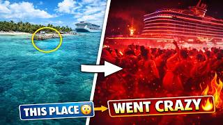 Grand Cayman and The Scarlet Night Party | Cruise Journey Episode 3 |  ഇതാണോ പാർട്ടി😳 #travelvlog