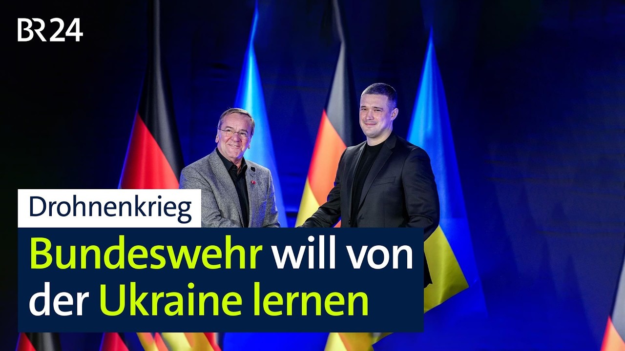 Drohnenkrieg: Bundeswehr will von der Ukraine lernen | BR24