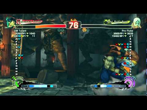 SSFIVAE~ M.Bison (UM Tyrant) vs.  El Fuerte (Pro Fluke) HD