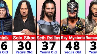Age Of WWE Wrestlers in 2023
