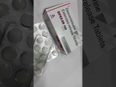 Desvenlafaxine extended release tablet 100 mg
