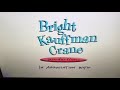 Bright Kauffman Crane Warner Bros Television PAL