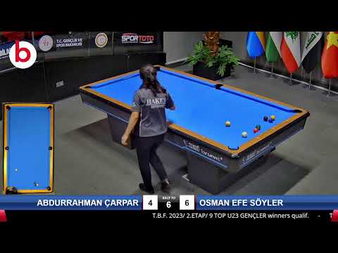 ABDURRAHMAN ÇARPAR & OSMAN EFE SÖYLER Bilardo Maçı - 