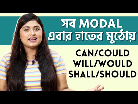 MODAL VERBS TO LEARN ENGLISH | CAN / COULD / WILL / WOULD / SHALL / SHOULD