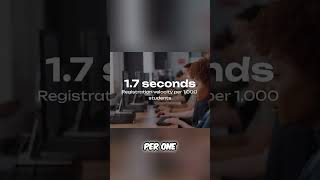 Student Registration Solved: Under 2 Seconds! #shorts