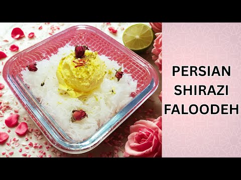 Persian Falooda Recipe | Faloodeh Shirazi | The Cooking Melody