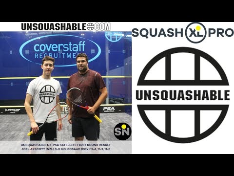 PSA SQUASH MATCH | Joel Arscott v Mo Mosaad