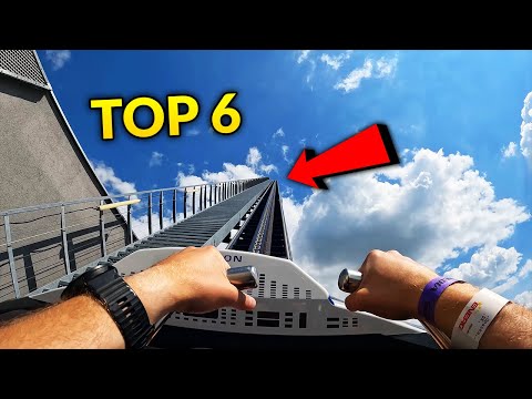 6 Najbardziej EKSTREMALNYCH RollerCoasterów - Energylandia 2022 (Zator, Polska) GoPro HERO 10 Black