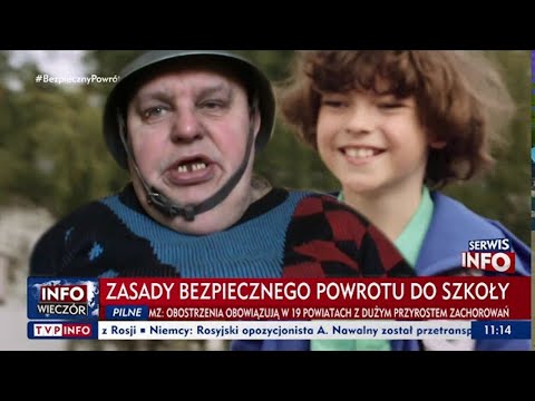 Bezpieczny powrót do szkoły z Kononowiczem