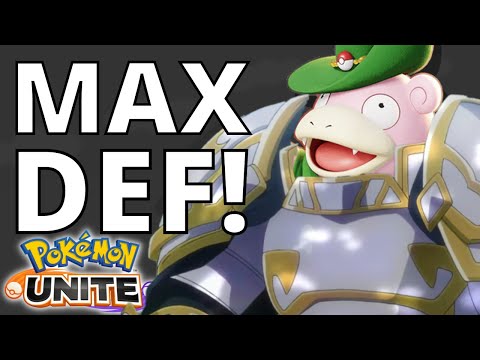 MAXIMUM DEFENSE SLOWBRO! (Telekinesis) | Pokemon Unite