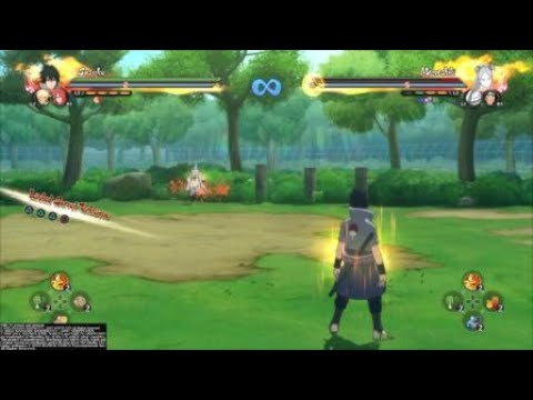 Sasuke (Kage Summit) 90% Combo (UNBLOCKABLE) - Naruto Storm 4