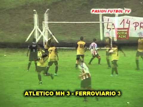 FUTBOL LOCAL: GOLES ATLETICO MH 3 - FERROVIARIO 3 / TORNEO FINAL