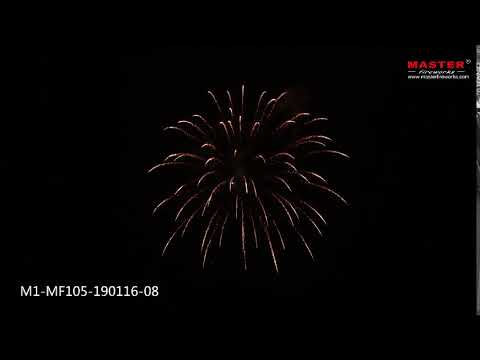 3" Brocade Crown W/Red Ring W/White Strobe Pistil-Chinese Hot Selling