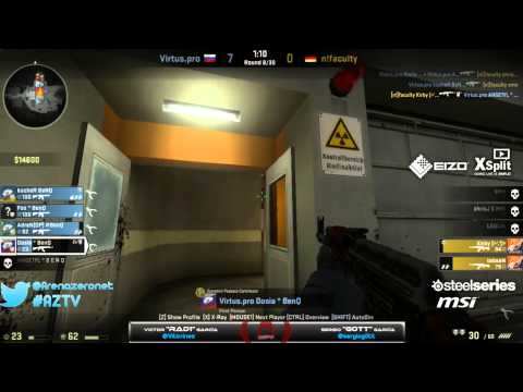 Fnatic FragOut League S2: n!faculty vs Virtus.pro