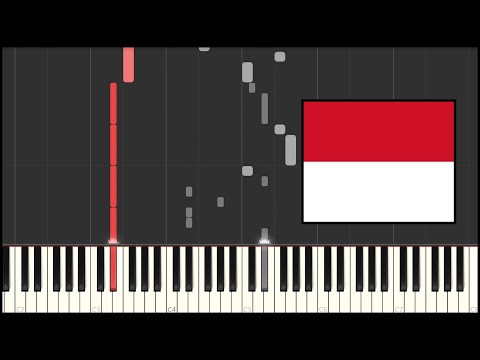 Monaco National Anthem - Hymne Monégasque (Piano Tutorial)