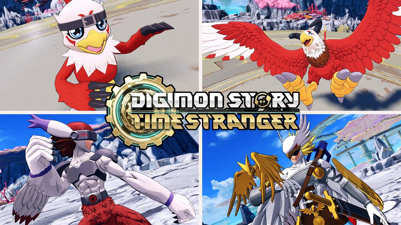 Valkyrimon Evolution, Special Skills & Win Screen - Digimon Story: Time Stranger