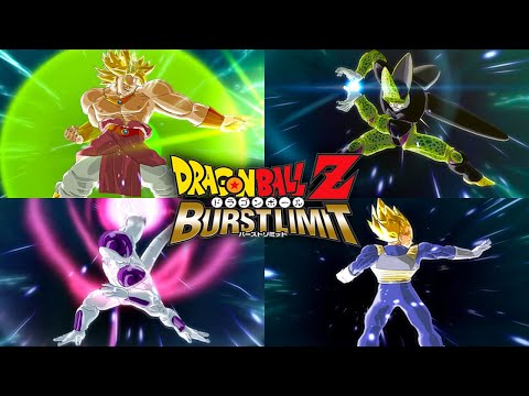 Dragon Ball Z Burst Limit - All Ultimate Attacks (4K 60FPS)
