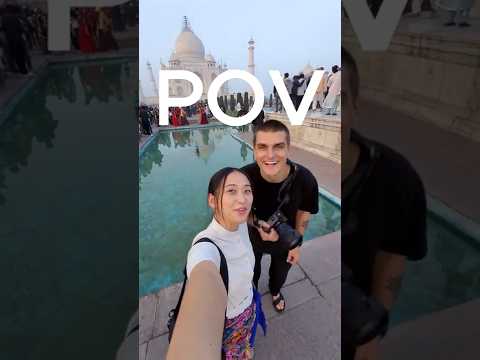 I finally saw the Taj Mahal 🥺