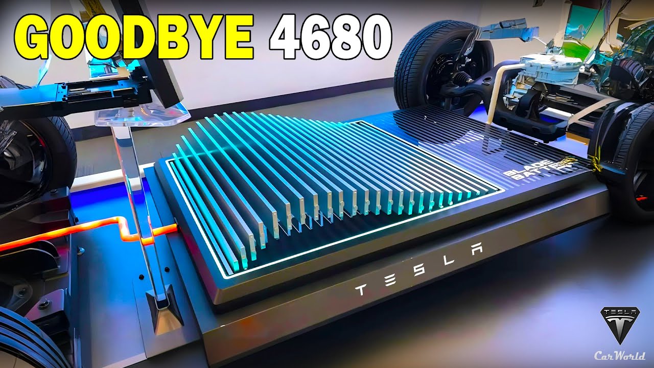 No More 4680! Elon Musk REVEALS 4 NEW Battery Tech Shock TESLA! Million Miles Range Coming!